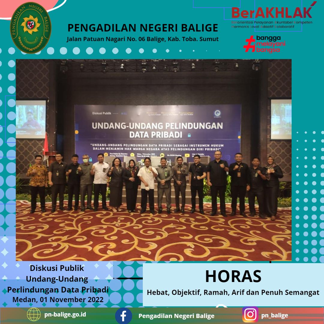 Diskusi Publik  Undang-Undang  Perlindungan Data Pribadi